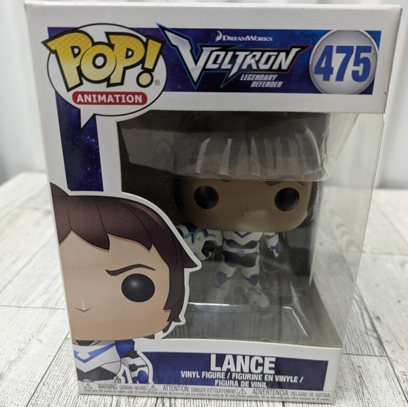 Funko Other - Funko Pop! 475 Animation Voltron Lance Figure - Blue and White